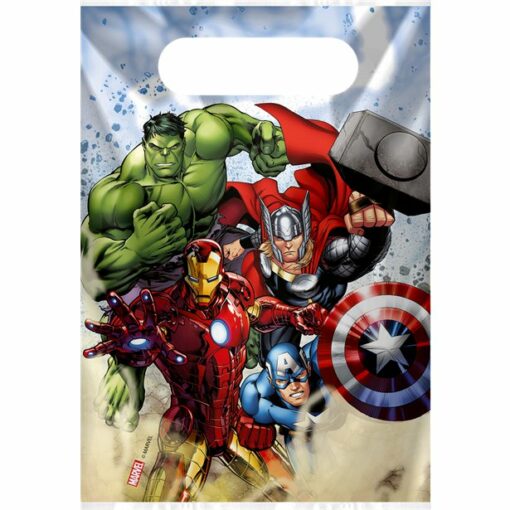 Avengers Infinity Stones Plastic Loot Bags