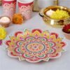 Diwali Shaped Paper Plates