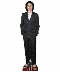 Finn Wolfhard Black Suit Stranger Things Lifesize Cardboard Cutout