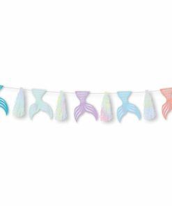 Mermaid Tales Tassel Banner