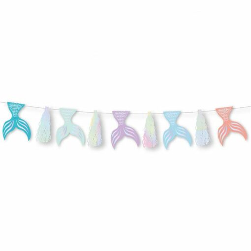 Mermaid Tales Tassel Banner