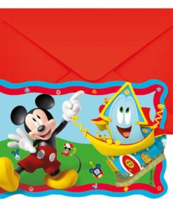 Mickey Mouse Rock The House Invitations