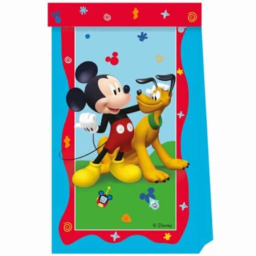 Mickey Rock The House Paper Bags