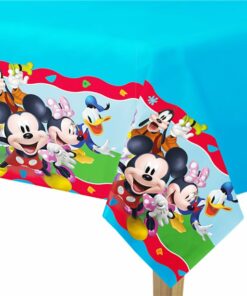 Mickey Mouse Rock The House Paper Tablecover