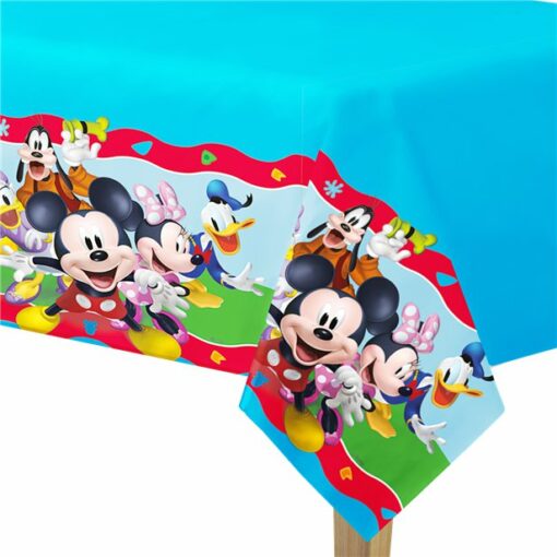 Mickey Mouse Rock The House Paper Tablecover