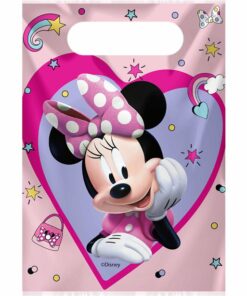 Minnie Mouse Plastic Loot Bags