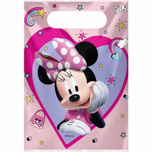 Minnie Mouse Plastic Loot Bags