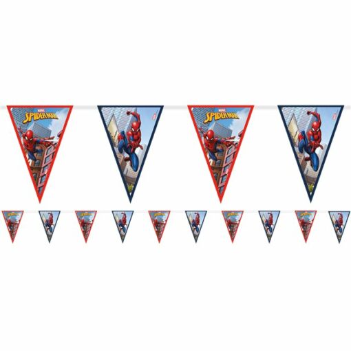 Spiderman Plastic Flag Bunting