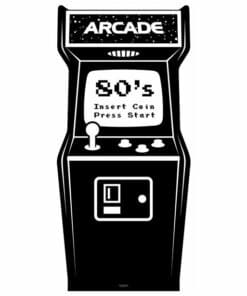 Video Arcade Game Lifesize Cardboard Cutout