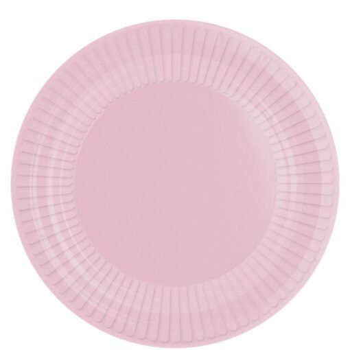 Baby Pink Paper Plates