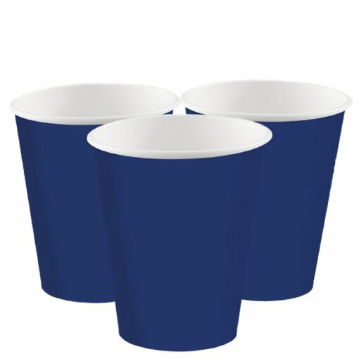 Dark Blue Paper Cups