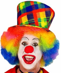 Rainbow Clown Top Hat