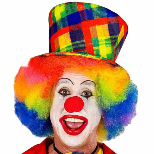 Rainbow Clown Top Hat