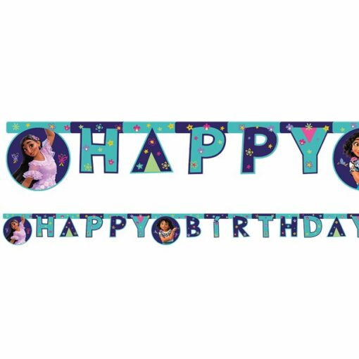 Encanto Paper Happy Birthday Banner