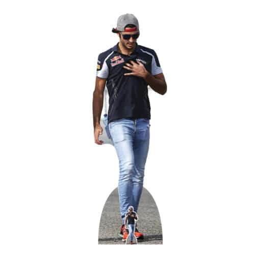 Carlos Sainz Lifesize Cardboard Cutout