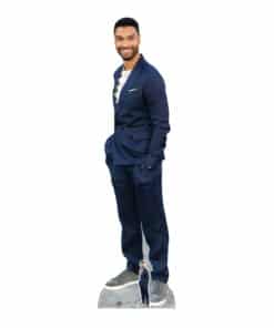 Rege Jean Page Blue Suit Lifesize Cardboard Cutout