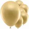 Gold Metallic Latex Balloons