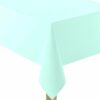 Mint Green Paper Tablecover