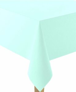 Mint Green Paper Tablecover