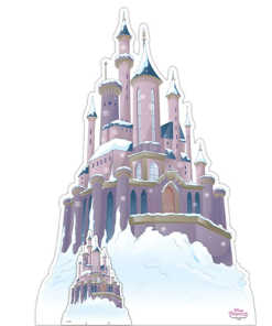 Disney Winter Castle Cardboard Cutout