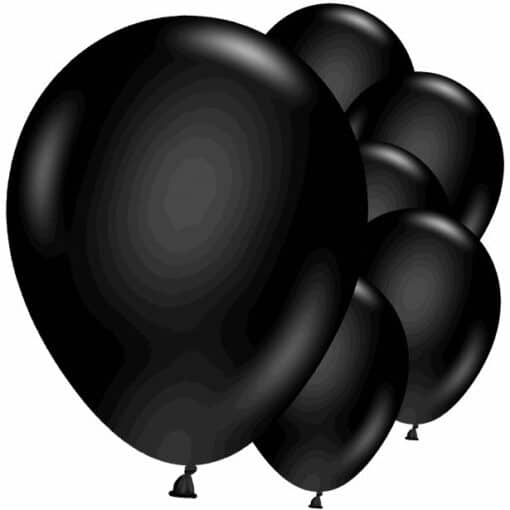 Black Latex Balloons