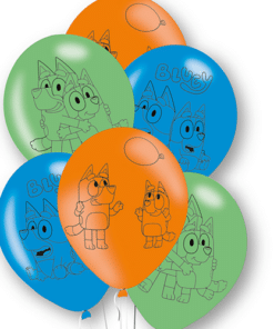 Bluey Party Latex Balloons