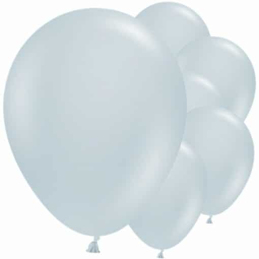 Fog Grey Latex Balloons