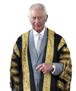 King Charles III Lifesize Cardboard Cutout