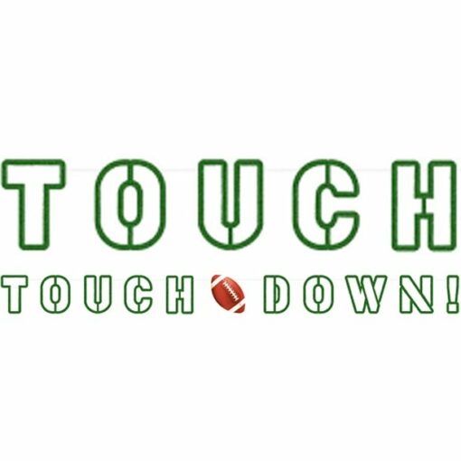 Touchdown Letter Banner