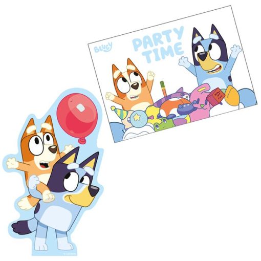 Bluey Party Invitations