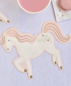 Princess Unicorn Paper Party Napkins