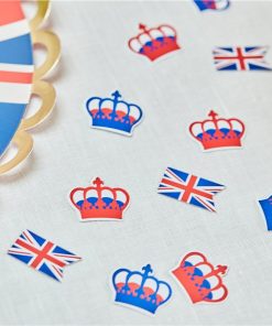 Royal Crown & Union Jack Confetti