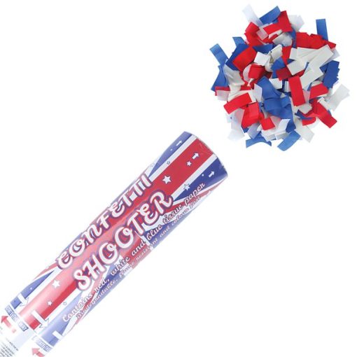 Union Jack Confetti Cannon