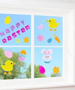 Easter Gel Window Stickers