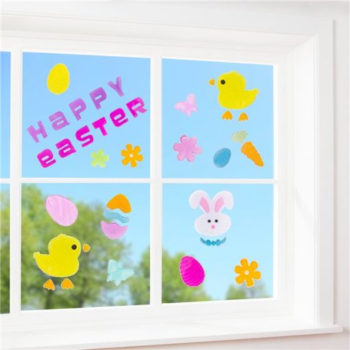 Easter Gel Window Stickers