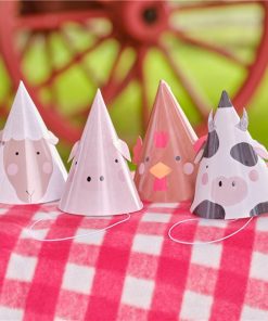 Farm Animal Party Hats