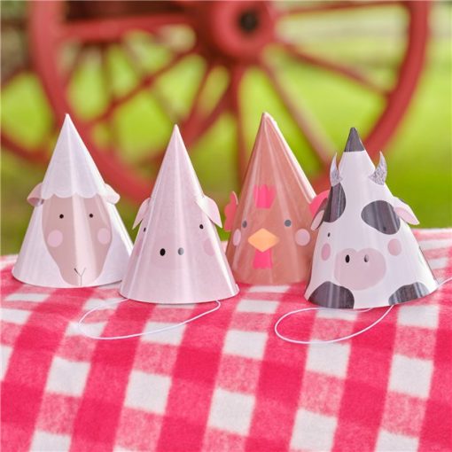 Farm Animal Party Hats