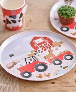 Farm Animals Paper Party Plates