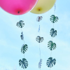 Palm Leaf Hawaiian Tiki Balloon Tails Decorations