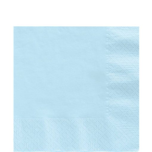 Baby Blue Eco-Friendly Paper Napkins