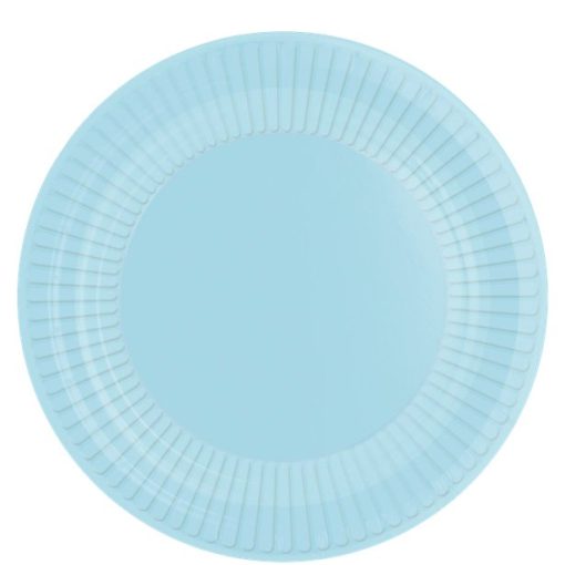 Baby Blue Eco-Friendly Paper Plates