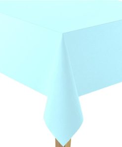 Baby Blue Paper Eco-Friendly Tablecover