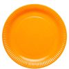 Orange Eco-Friendly Paper Plates