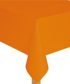 Orange Paper Eco-Friendly Tablecover