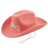 Pink Sequin Cowgirl Hat