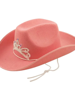 Pink Sequin Cowgirl Hat