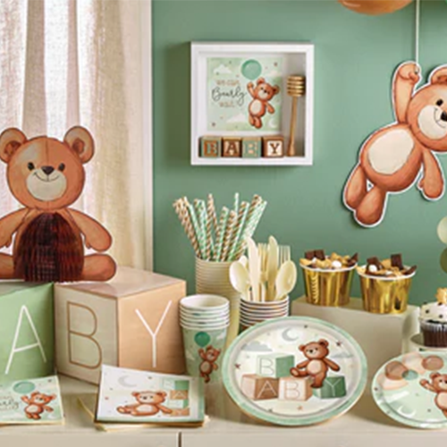 Teddy Bear Themed Baby Shower Decorations