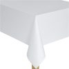 White Paper Eco-Friendly Tablecover