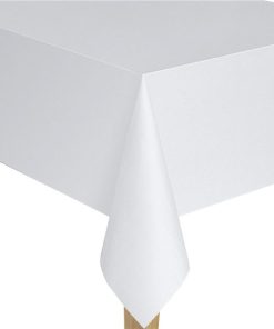 White Paper Eco-Friendly Tablecover