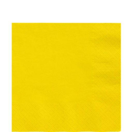 Yellow Eco-Friendly Paper Napkins